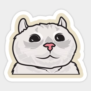 cat take a selfie Sticker